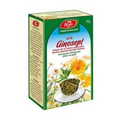 Ginosept G70, Ceai pentru aparatul genital feminin, 50g, Fares